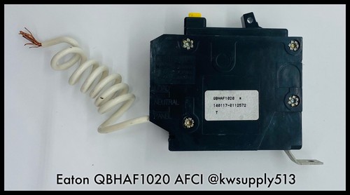 QBHAF1020 ~ Eaton QBHAF1020 20A 1P 120V 60 Hz AFCI MCCB ~ Unused/90 Day Warranty - Picture 2 of 4