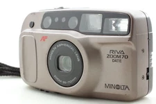 [Exc+5]Minolta Riva Zoom 70 Date 35-70mm Point & Shoot 35mm Film Camera Fr JAPAN