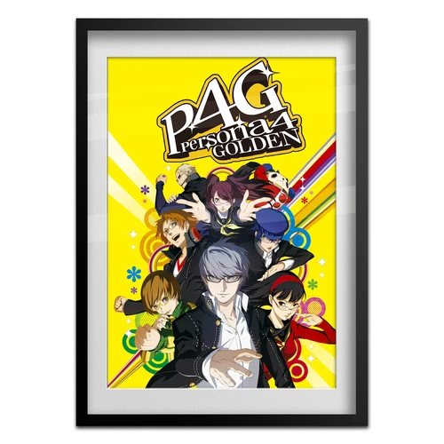 Persona 4 Game Poster - Official Art - High Quality Prints