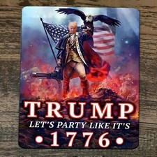 a Mouse Pad Donald #45 Trump 2024 USA Lets Party Like its 1776