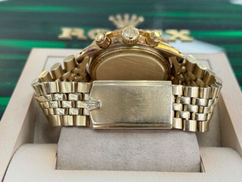 Rolex Daytona Cosmograph 6263 champagne dial 14KT yellow gold Jubilee Band - Picture 19 of 24