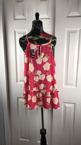 Torrid 4w pink FLRL GGT Drop waist wrap Sz 1X - Picture 5 of 8
