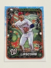 2024 Topps Holiday Baseball #H91 - Trey Lipscomb RC - Washington Nationals