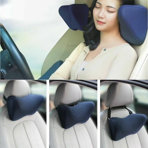 Side Rest Pillow Memory Foam Car/Travel Seat Ergonomic Headrest Neck Support Pad - 第 10/11 張圖片