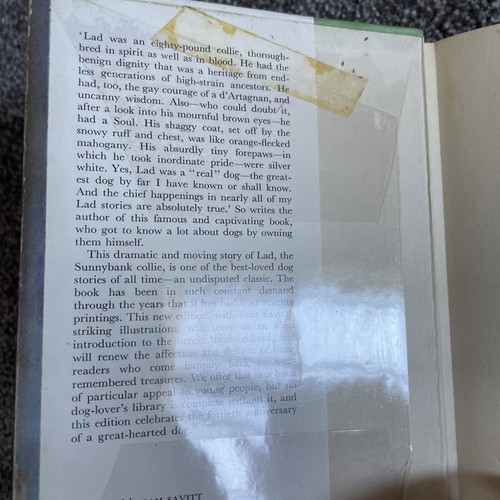 Lad a dog Albert Payson Terhune J M Dent 1965 Hardback HFB - Picture 8 of 12