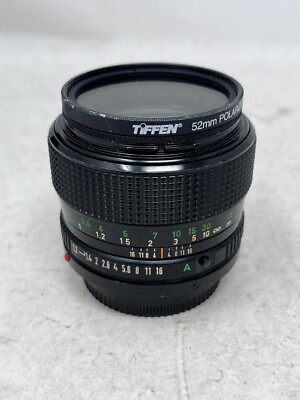 Canon FD 50mm F/1.2 MF PRIME LENS - READ DESCRIPTION | eBay