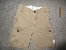 Boy's Abercrombie Kids Cargo Shorts Size 11/12 khaki