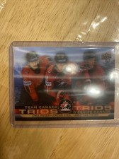 2021-22 Tim Hortons Team Canada Hockey TRIO Trios T14 Weber Staal Towes T-14