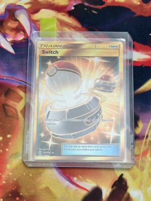 Switch 160/149 Secret Golden Rare Sun & Moon Pokemon TCG LP/NM | eBay Switch 160/149 Secret Golden Rare Sun & Moon Pokemon TCG LP/NM | eBay