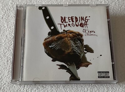 BLEEDING THROUGH ~ THIS IS LOVE, THIS IS MURDEROUS ~ 2003 UK ENHANCED CD ALBUM