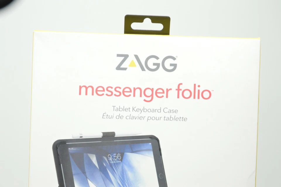 ZAGG Messenger Folio - Teclado Tablet Bluetooth - Hecho para Apple iPad 9.7" Foto 2 de 4