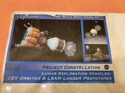 1/48 Project Constellation Lunar Exploration Vehicles CEV Orbiter LSAM Lander