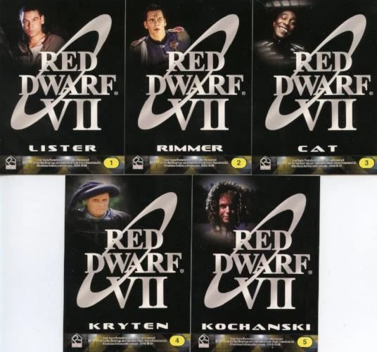 Red Dwarf Video Series VII Card Set 5 Cards - Image 2 of 2