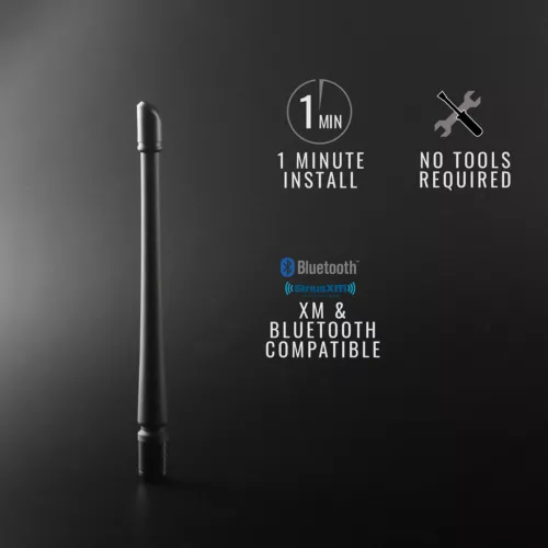 Rydonair 7" Short Antenna Replacement with Ford F150 Raptor 2009-2024 - Foto 5 di 8