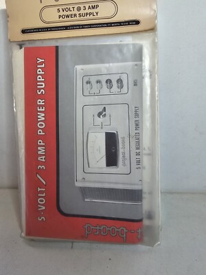 VINTAGE 70s Archer Radio Shack Project Board 5 Volt@ 3 Amp Power Supply 277-119