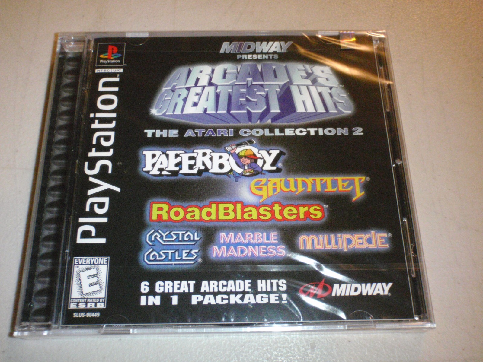 The Atari Collection 2 Arcade's Greatest Hits PlayStation 1 PS1 New MIDWAY