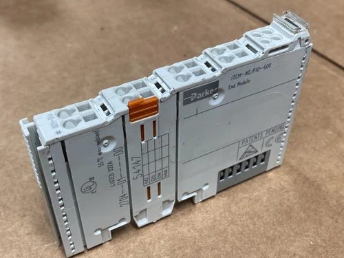 PARKER I/O END MODULE PIO-600  PI0-600  P10-600 Fast Shipping