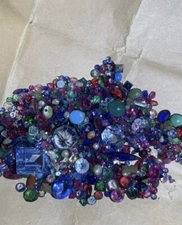 12 Carat Lot Of Mixed Genuine Gemstones Diamond Emerald Ruby Sapphire & More