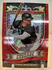 YERMIN MERCEDES /199 RUBY WAVE PRIZM 2021 Panini Chronicles Baseball CRUSADE RC
