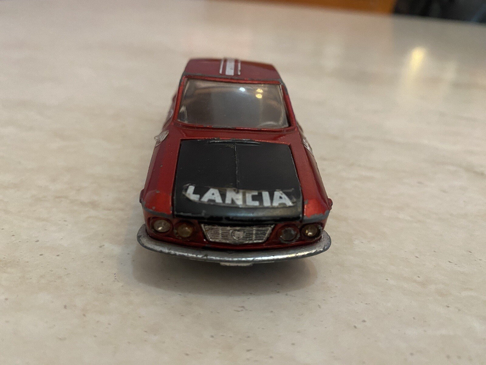 Modèle Réduit Lancia Modèle Réduit Mebetoys Lancia Fulvia Coupé 1/43 Mattel - Occasion Bon état Sans Boîte Atelier Lulua
