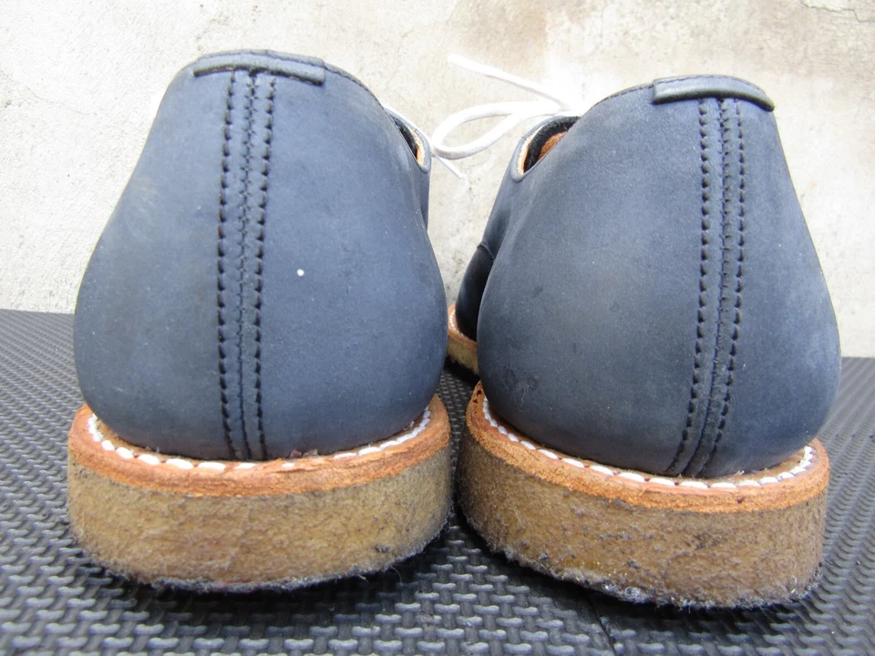 Zapato Church's Deuce Oxfords de cuero azul nuback para hombre talla UK 6 | US 7 Foto 4 de 4