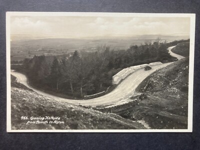 Grossing Hartside von Penrith nach Alston Cumberland Echtfoto Postkarte P38