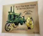 Vintage Style 1993 John Deere Service Metal TIN SIGN 16"x12.5"