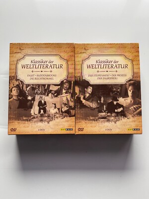Klassiker der Weltliteratur - 6 Filme ( Faust, Die Blechtrommel..) auf 6 DVDs