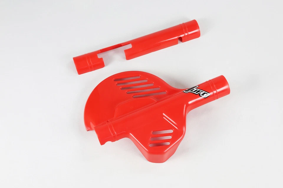 Couvre-Disque Avant Honda CR 125 1985 - 1989 CR 250 500 1985 - 1988 Rouge Disque - Photo 1/1