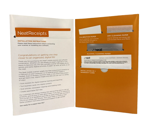 NeatReceipts Mobile Document Scanner & Digital Filing System New - Afbeelding 9 van 9
