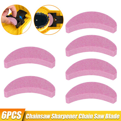 6 Chainsaw Sharpener Chain Saw Blade Teeth Fast Sharpening Stone ...
