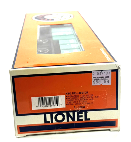 Lionel New York Central Tie-Jector in Original Box 6-18455 - Picture 3 of 3
