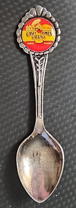 Vintage CASEY JONES VILLAGE Jackson, Tenn Silverplate Collector Spoon 3.5"