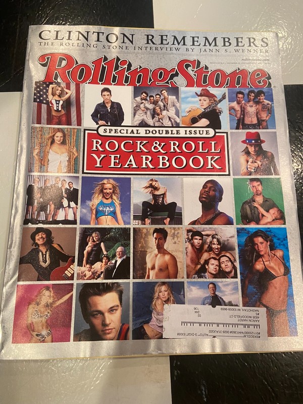 Vintage Rolling Stone Magazine December 2000 Yearbook