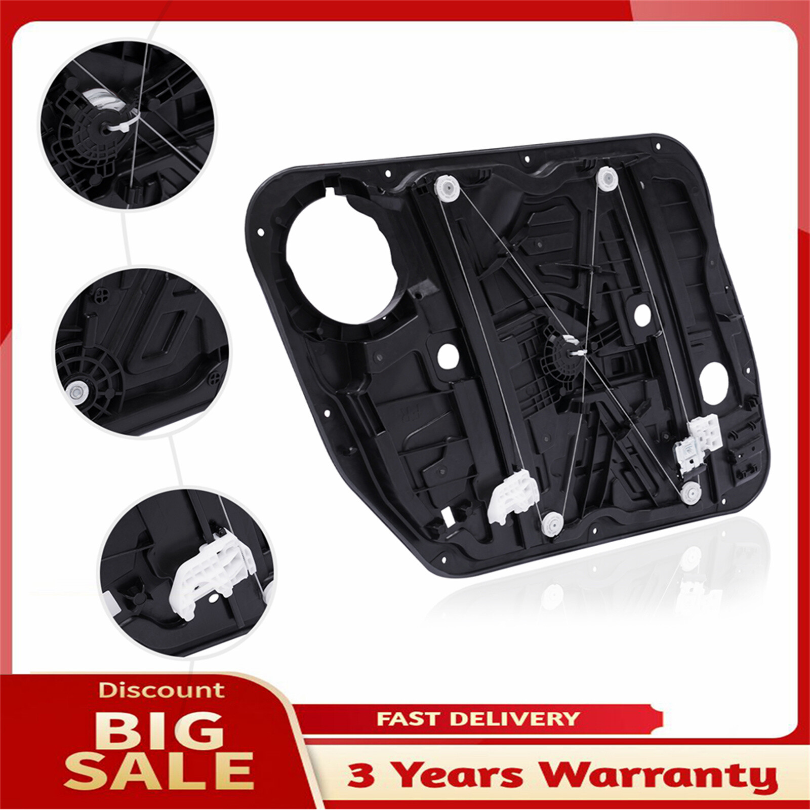 OEM Power Window Regulator Panel Front Right 82481-D9010 for Kia Sportage 17-21