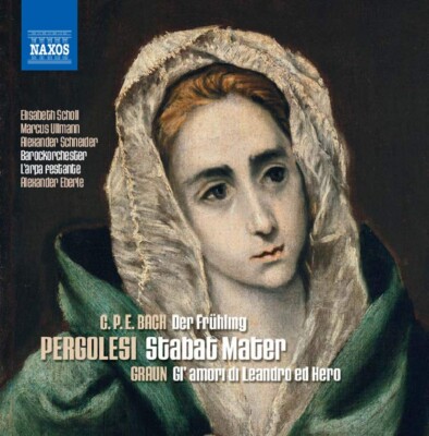 Pergolesi Stabat Mater  ELISABETH SCHOLL MARCUS ULLMANN Naxos CD New Sealed