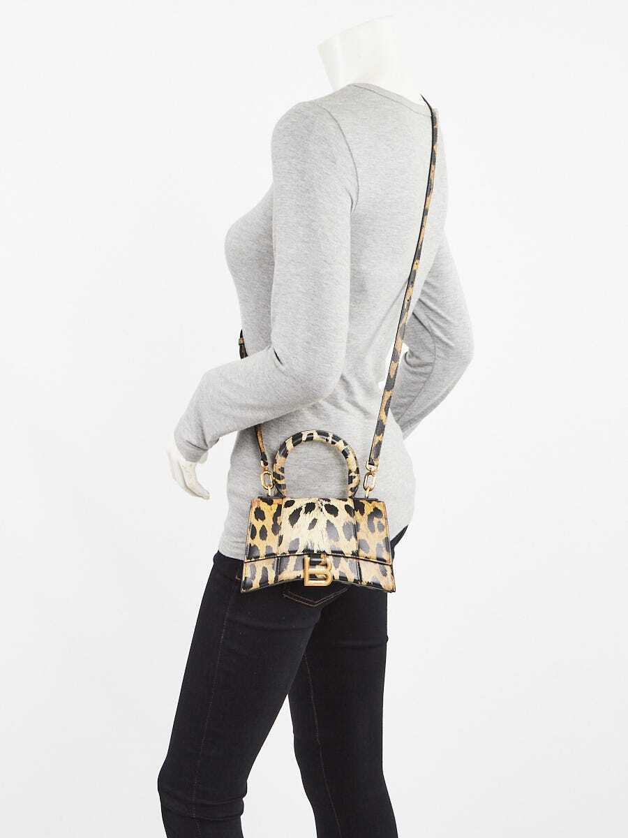 ●BALENCIAGA●YEAR OF THE TIGER HOURGLASS XS ハンドバッグ Women's Hourglass Handbag Xs in Black | Balenciaga US