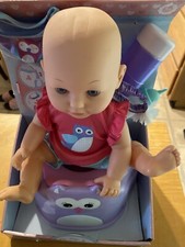 My Sweet Love Baby Doll 14" 5 Piece Set, Accessories Bottle Bib 3 years NEW