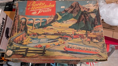1965 TECHNOFIX NR. 312 ROCKY MOUNTAIN TRAIN WORKING W/ORIGINAL BOX