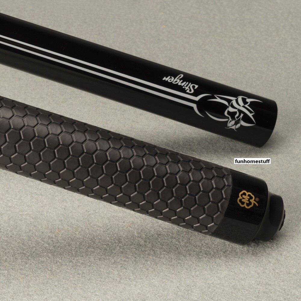 BREAK JUMP MCDERMOTT STINGER BLACK NG08 W/ TEXTURED WRAP