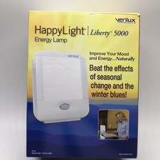 Verilux HappyLight Liberty 5000 Energy Lamp Natural Mood Uplift Therapy