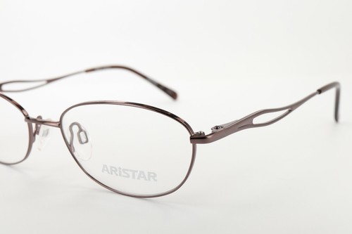 ARISTAR by Charmant AR16345 535 Brown 54-17-135 Frames Flex with Case G254 - Picture 6 of 12