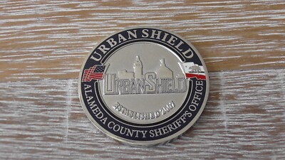 Alameda County Sheriffs Office CA Urban Shield Challenge Coin #B750