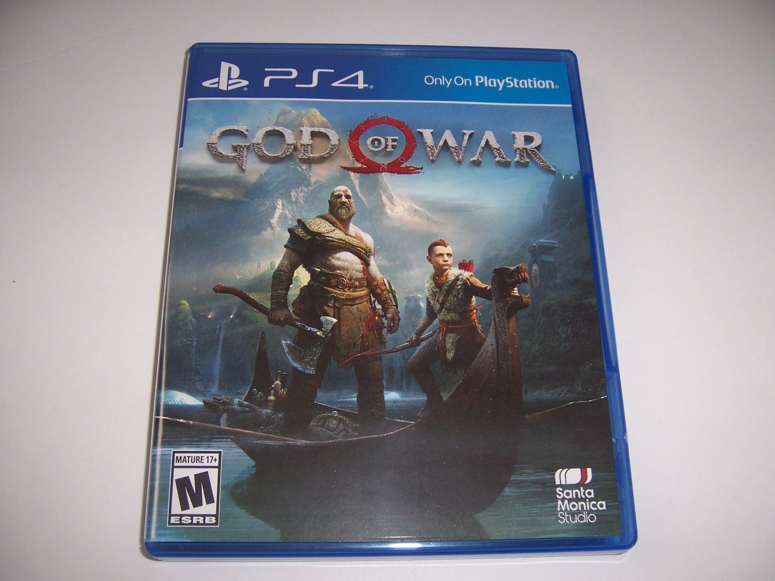 Original Box Case Replacement Sony PlayStation PS4 God of War |