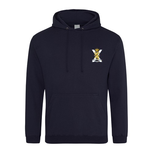 Royal Regiment of Scotland Embroidered Hoodie Hooded Sweatshirt Embroidery - Picture 6 of 6