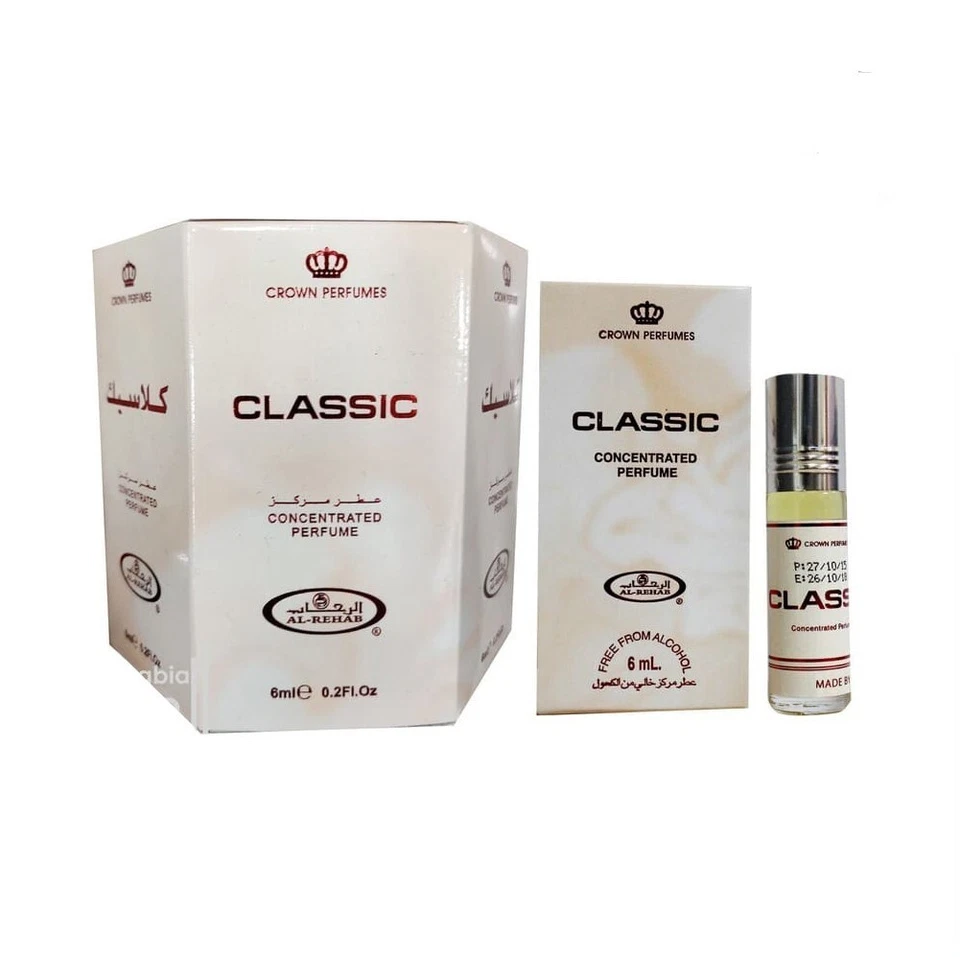 Classic Al-Rehab Parfümöl Roll On 6X 6ml