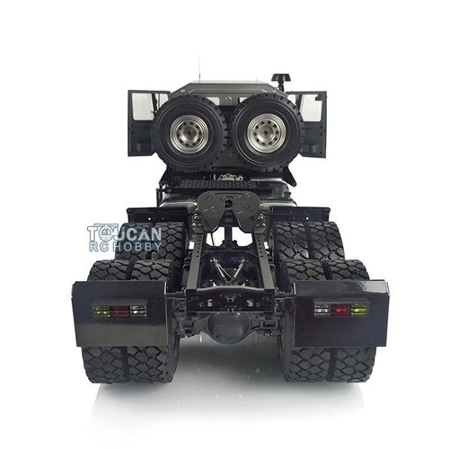 Trattore ARTR fuoristrada scala 1/14 JDM 6*6 modello motore asse differenziale ESC - Foto 7 di 10