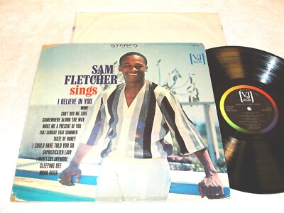 Sam Fletcher ''Sings: I Believe In You'' 1964 Jazz Vocal LP, Nice VG++!, Vee-Jay