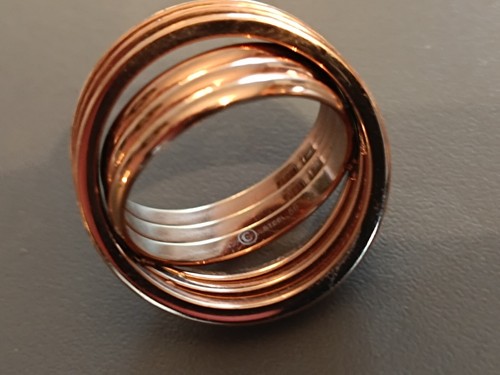 Genialer Rosegold Ring Christ edelstahl OVP mehr als 100Zirkoniasteine NP 149€ - Bild 20 von 24