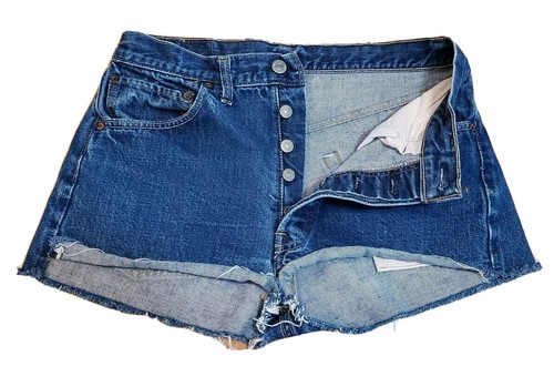 VTG 60s Levis 501 Big E Denim Button 